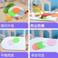 Silicone Coaster Round Heat Insulation Coaster Household Anti-slip Anti-scalding Advertising Silicon