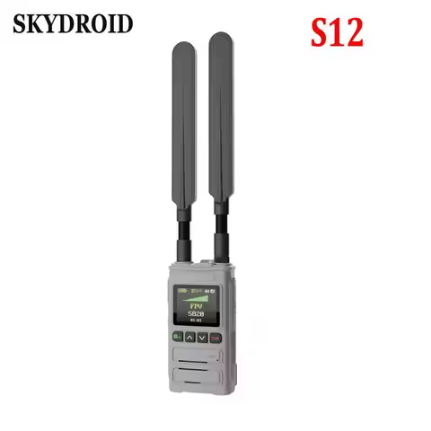 Skydroid S12-8G Drone Detector 8GHz 3km-5km Range with 6000mAh Battery Support Russian English Handh