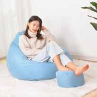 Tatami Sofa Single Bedroom Leisure Bean Bag Bean Bean Living Room Lazy Sofa Fabric Bean Bag Fabric S