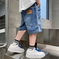 [M3803] Blue wash skinny Jeans with unique style for Boys 16-57kg