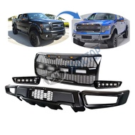 Maictop car accessories front facelift bumper grill bodykit for F150 F-150 2009 - 2014 upgrade to ra