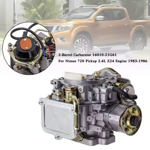 Artudatech 2-Barrel Carburetor 16010-21G61 For Nissan 720 Pickup 2.4L Z24 Engine 1983-1986