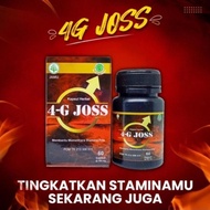 ORIGINAL 4G Joss Kapsul Herbal Obat Penambah Stamina Pria 4 G Joss