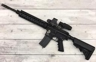 《GTS》二手良品 KWA SR10 電動 長槍 有下場痕跡 含復刻內紅點 側翻 M4 AR