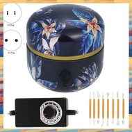 Z6(GMEX) Mini Electric Pottery Wheel Machine-with Tray Adjustable Speed Pottery Wheel Clay Tool for 