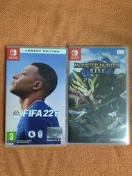 FIFA 22 &amp; Monster Hunter Rise