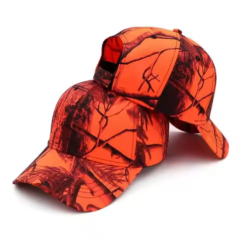 Camouflage Men Women Baseball Cap Outdoor Sports Jungle Hunting Sun Hat High Quality Unisex Cotton T