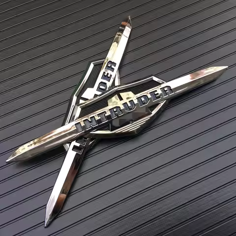Motorcycle Fuel Gas Tank Emblem Badge Decoration 3D Decals Stickers Fit For Suzuki Intruder 1400 150