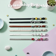 Manisanmanja - Aesthetic Women's Bracelet, Coolie & Stainless Beads, Custom Trendy Fashion Bracelet,