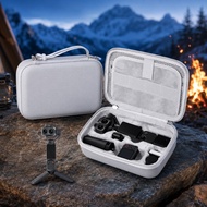 DJI Pocket 4 Pro / Pocket 4P Carrying Case PU Storage Bag for Handheld Camera Combo Kit