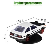 Diecast Mobil AE86 Toyota Drift Model Metal Alloy Miniatur Tempel Pajangan Dashboard Hiasan Mobil