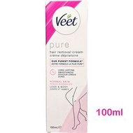 Veet - 絲滑花香脫毛膏 中性肌膚配方 100ml - 平行進口 (新包裝)