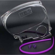 HKS Timing Cover 4G93 Mivec Twin Cam DOCH Transparent Cam Timing Belt Cover Mitsubishi Lancer 4G92 4G93 DOCH