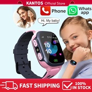 Kantos2024 Children's Smart Watch SOS Phone Watch For Kids  SIM Card IP67 Waterproof Location Tracke