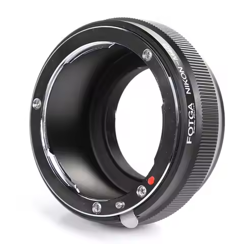 FOTGA Lens Adapter Ring for Nikon AI F lens to Micro 4/3 M43 E-M5 E-PM2 E-PL5 GX1 GF5 G5 E-PL7