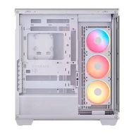 CORSAIR 3500X LX-R RGB iCUE Link Tempered Glass Mid-Tower PC Case, White CS-CC-9011325-WW