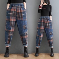 LC574 Premium Overisized Retro Celana Jeans Fashion Terbaru