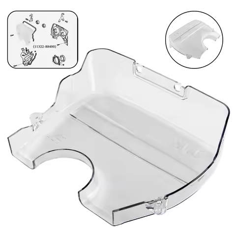 For Toyota Supra Clear Timing Belt Cover JZA70 90-93 Mark II/Cresta/Chaser JZX81 90-92 JZX90 92-93 S
