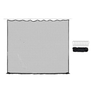 [MY421] Portable Golf Practice Net With 32.8ft Nylon Rope For Hockey Soccer Baseball 10ftx10ft Indoo