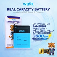 WIXEL Baterai Samsung Galaxy J7 2015 J7 Core J701 Duo J4 J400 2018 On7 J700 J700F J720 Double Power