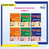 PROGRESSIVE PRACTICE MATHEMATICS & SCIENCE DLP FORM 1/2/&3