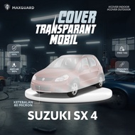 SUZUKI Transparent Car Cover SX 4 XoverSUZUKI SX4 X Over Plastic Car Cover/ SX4 X-Over Thick Plastic