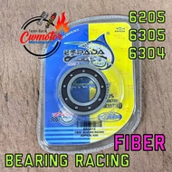 ESPADA BEARING ENJIN ENGINE BEARING RACING FIBER BEARING FIBER 6304 6305 6205