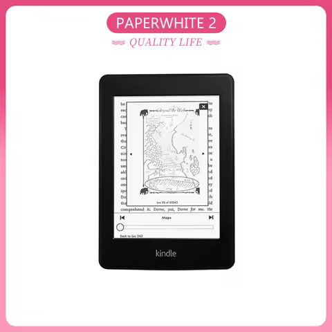 Registerable E-Book Reader Kindle Paperwhite 2 Used Ereader E Reader Electronic Ink Book for Kindle