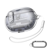 Compatible with Beats Studio Buds/Studio Buds+ Case Cover with Lock Clip, Protective Cover for Beats