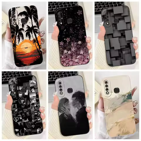 Case For Infinix S4 / Smart 3 Plus Phone Cover X626 X627 Cases Silicone Cool Painted Bumper Cartoon 