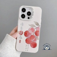 Cartoon Fruit Lychee Phone Case For Realme C75 C75X C67 C65 C63 C61 C55 C53 C35 C33 C31 C30s C25s C2