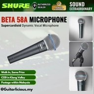 Shure BETA 58A Supercardioid Dynamic Vocal Microphone (BETA-58A / BETA58A)