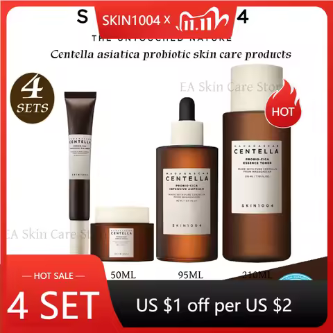 Centella Korean Skin Care Originales 4pcs/Set Probio-CICA Toner Anti Aging Serum Anti Wrinkle Firmin
