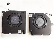 Fleshy Leaf CPU+GPU Cooling Fan Replacement for Dell G7 7500 2020 Model CPU DC5V 00.41A MG80081V1-C0
