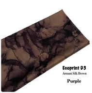 bahan silk Ecoprint d3 | bahan import | kain meteran | per 05m