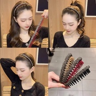 Korean Retro Non-slip Broken Hair Head Hoop Hair Accessories Headwear