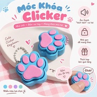 Cute Clicker Cat Paw Keychain – Hand Clicker Accessory