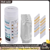 50Pcs 6-In-1 Swimming Pool PH Test Paper Residual Chlorine PH Value Alkalinity Hardness Test Strip P