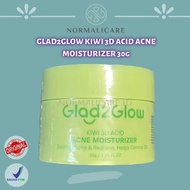GLAD2GLOW 3D ACID ACNE MOISTURIZER 30g ORIGINAL 100% | Facial Moisturizer for Acne-Prone Skin DAY & 