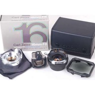 Contax Zeiss Hologon T* 16/8 G G1/G2/Leica M兩用卡口 送G-M專用接環#jp20923
