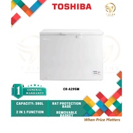 Toshiba CR-A295M Chest Freezer 380L CR-A295 Peti Beku