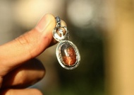 【鳳凰系列】高品質星輝骨幹 925 純銀吊墜 _ 重生