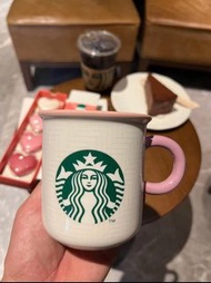 Blackpink星巴克Starbucks JENNIE同款 白紫陶瓷杯631