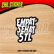 FOUR HEALTHY STICKERS 5TL Mio Gank Stickers Mio 5TL Stickers 5TL Stickers