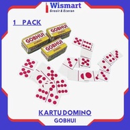 Domino Gaple Gobhui Gold Fish Card Domino Card/ Gapleh Card Game 1 SET