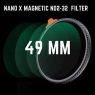 K&F Magnetic Variable ND2-ND32 (1-5 Stop) Lens Filters ฟิลเตอร์แม่เหล็ก สามารถใช้ร่วมกับ UV Filter ไ