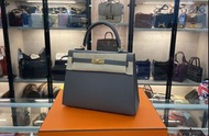 Hermes Kelly 25 積雨雲灰