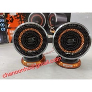 HERTZ Full Range Fullrange Speaker 2Way 2 Way Coaxial Car Speakers 80w watt Tweeter with Bass (EMC22