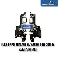 FLEX OPPO REALME 6I/NARZO 30A CON T/C+MIC+HF ORIGINAL