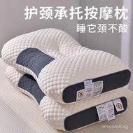 3D Knitted cotton massage pillow wholesale for hotels and guesthouses, Atour Hotel neck support pill